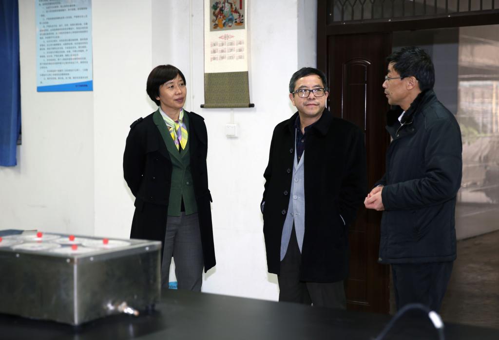 倪阳生会长考察乐游棋牌化工实训基地