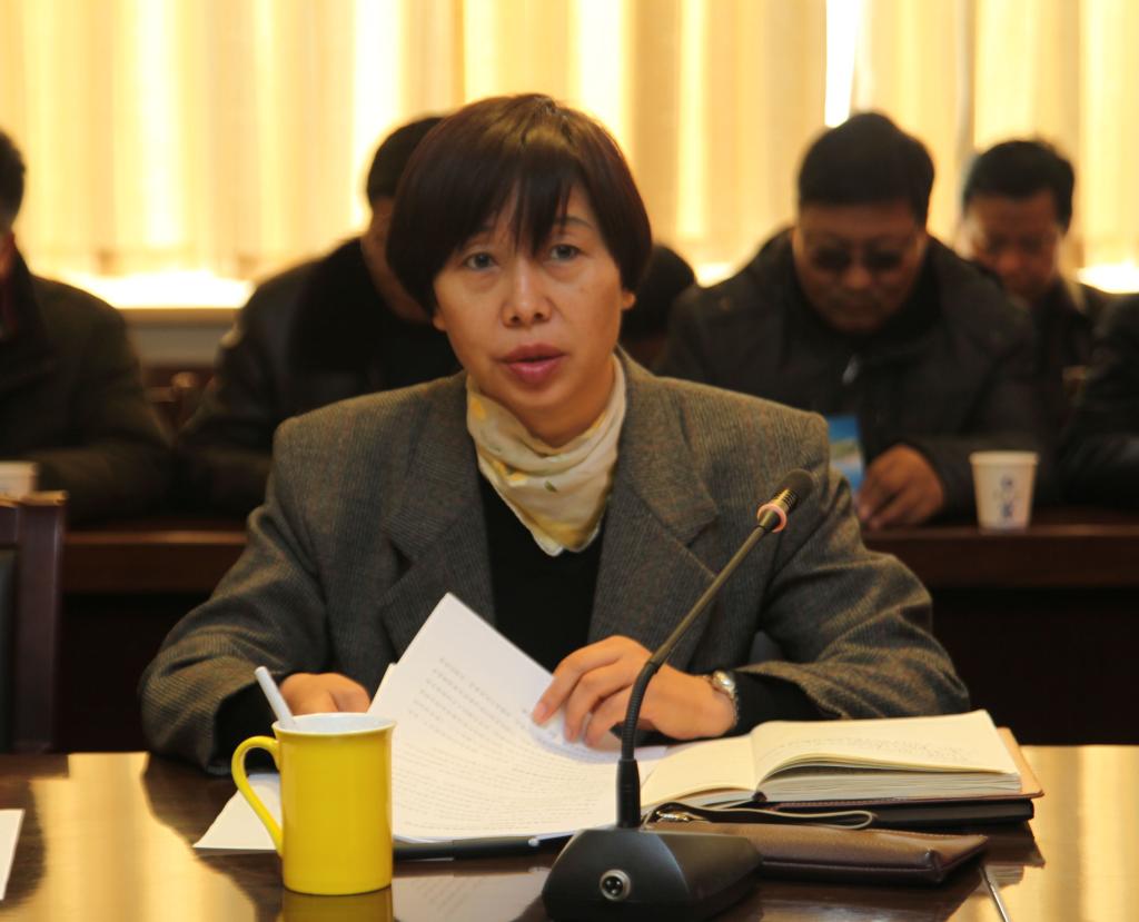 院长张晓云传达教育部《职业教育专题评估报告有关情况介绍》