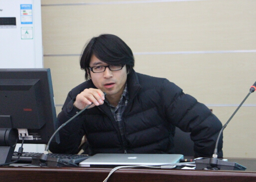 陕西数字出版基地艺术总监王威为乐游棋牌做专题讲座