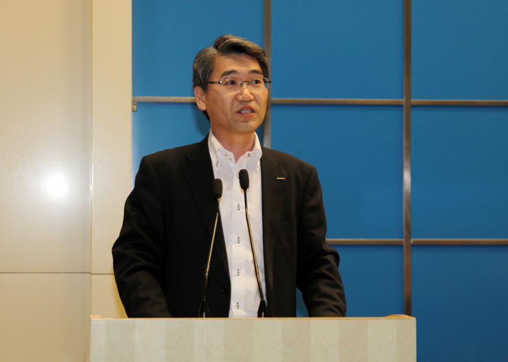 欧姆龙(中国)有限公司副总经理中道教显致辞