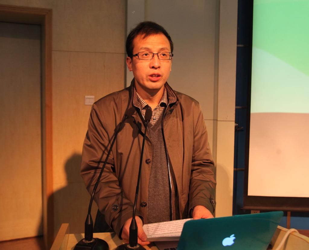 乐游棋牌副院长杨卫军致辞