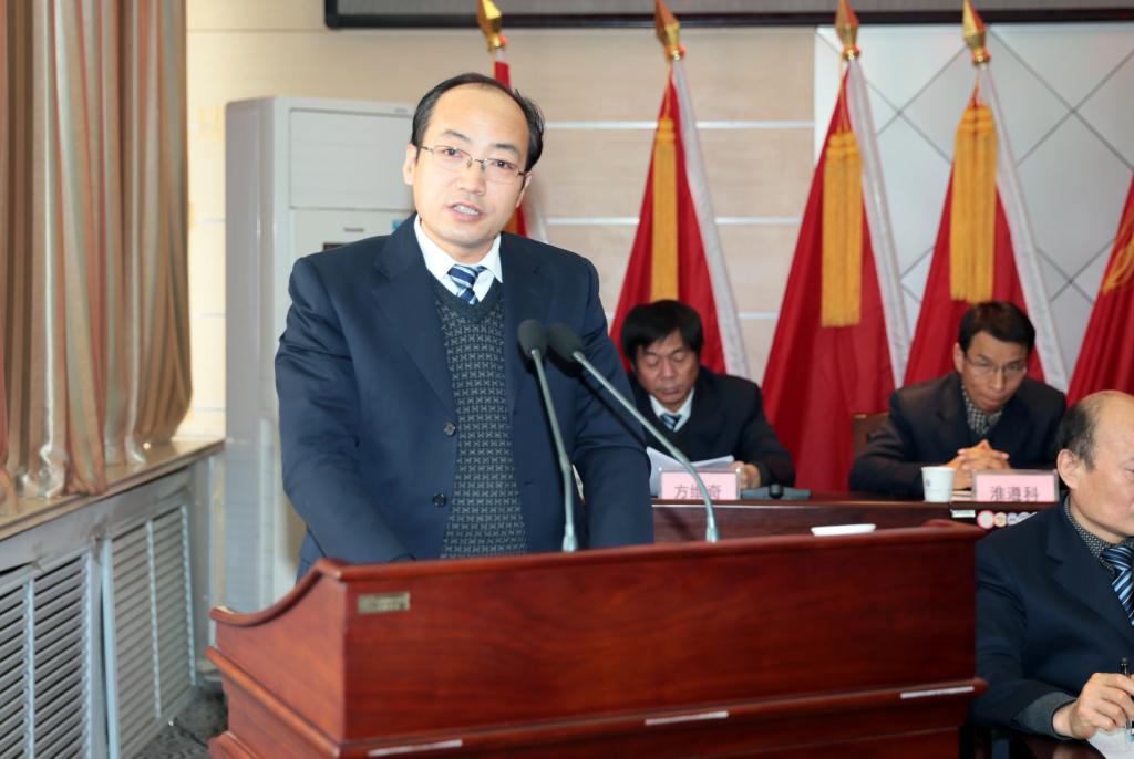 党政办主任黎炜作提案处理结果及征集情况报告