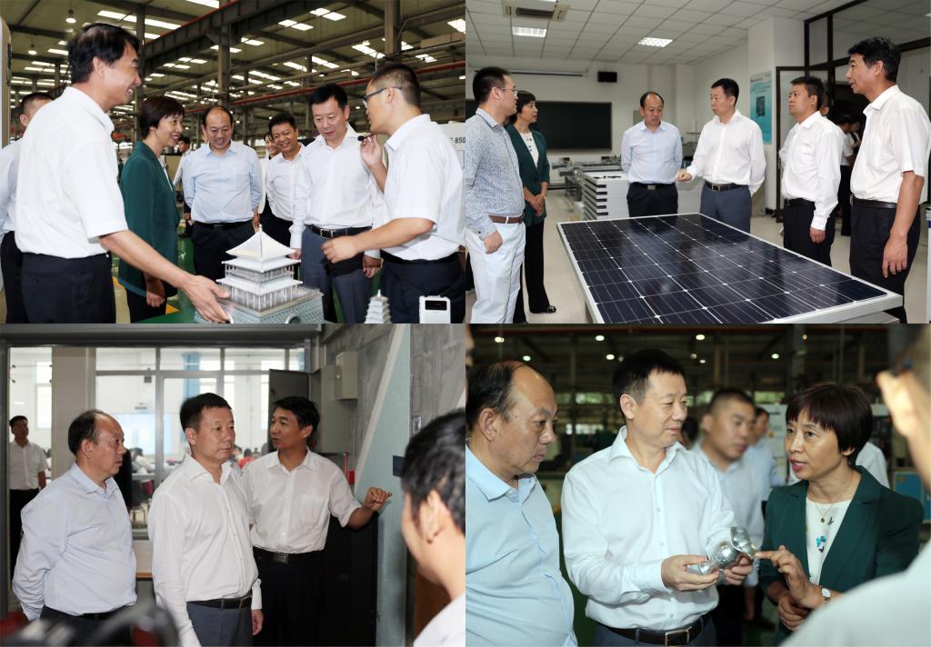 董小龙、贺键一行考察乐游棋牌实训中心