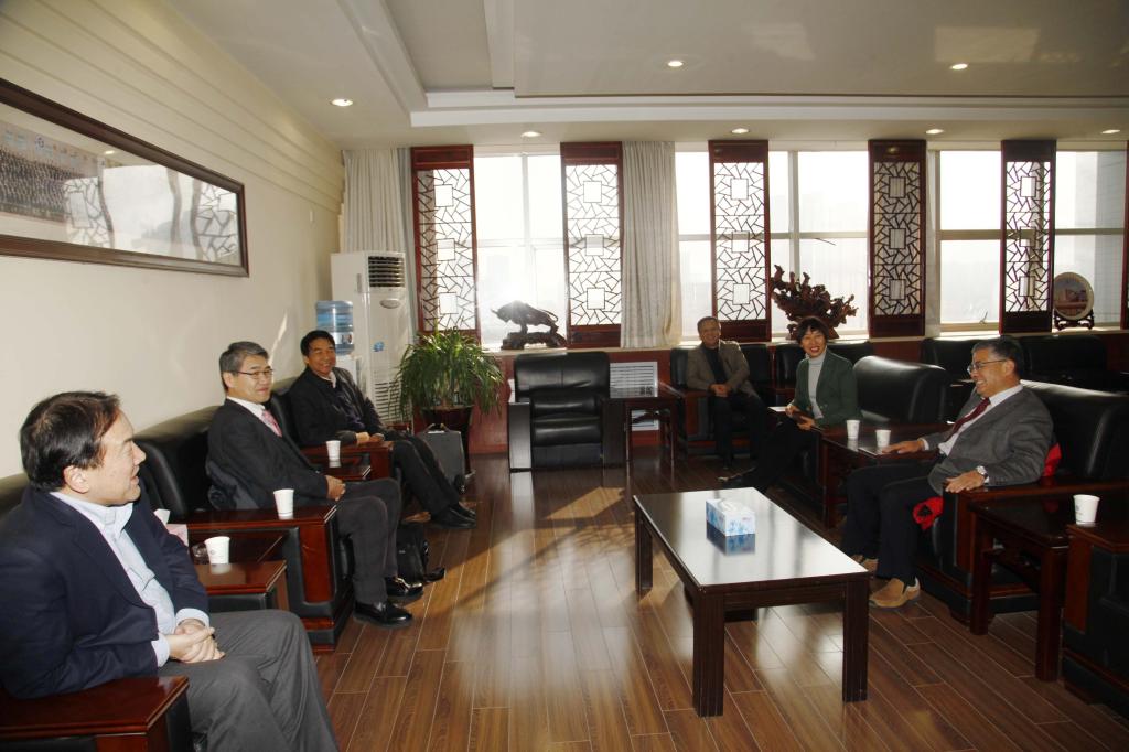 欧姆龙(中国)有限公司总经理中道教顕一行访问乐游棋牌