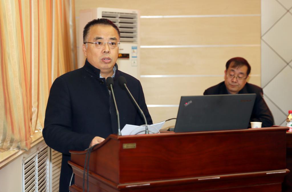 省政府学位委员会秘书长袁宁致辞