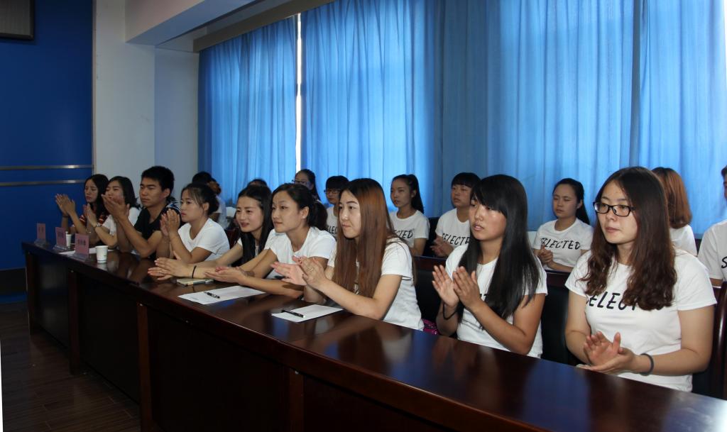 订单班全体学员参加了仪式