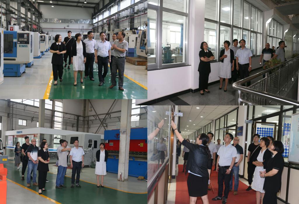 采访组一行实地考察乐游棋牌实训基地