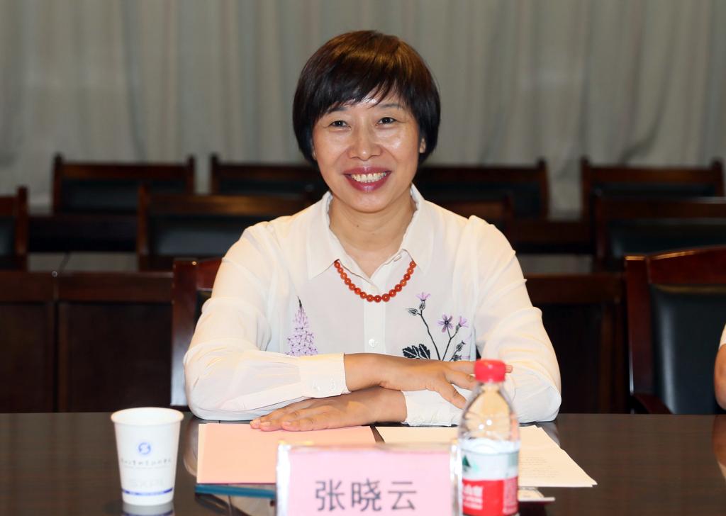 乐游棋牌院长张晓云致辞