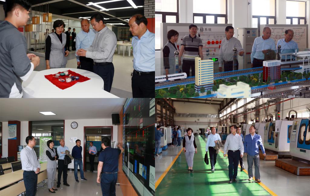 赵昶葆副厅长一行实地考察乐游棋牌实训条件