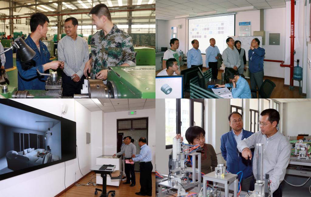 赵昶葆副厅长一行实地考察乐游棋牌实训条件