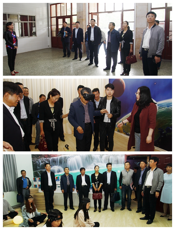 西安铁路职业技术学院代表团一行参观乐游棋牌学生活动基地