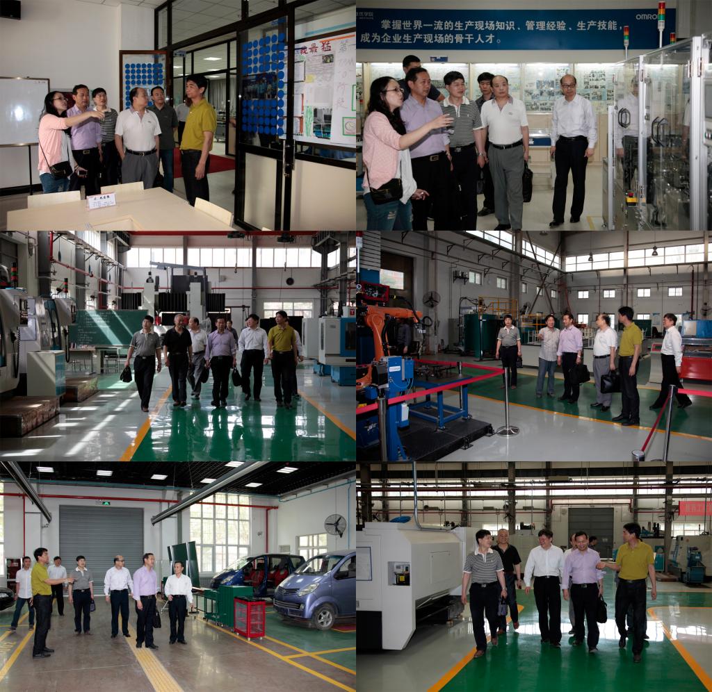 调研组一行参观乐游棋牌实习实训场所和职业技能鉴定考场