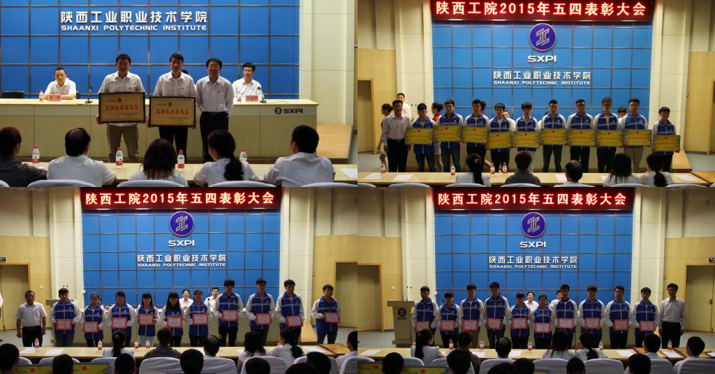 与会领导为受表彰的先进集体和个人颁奖