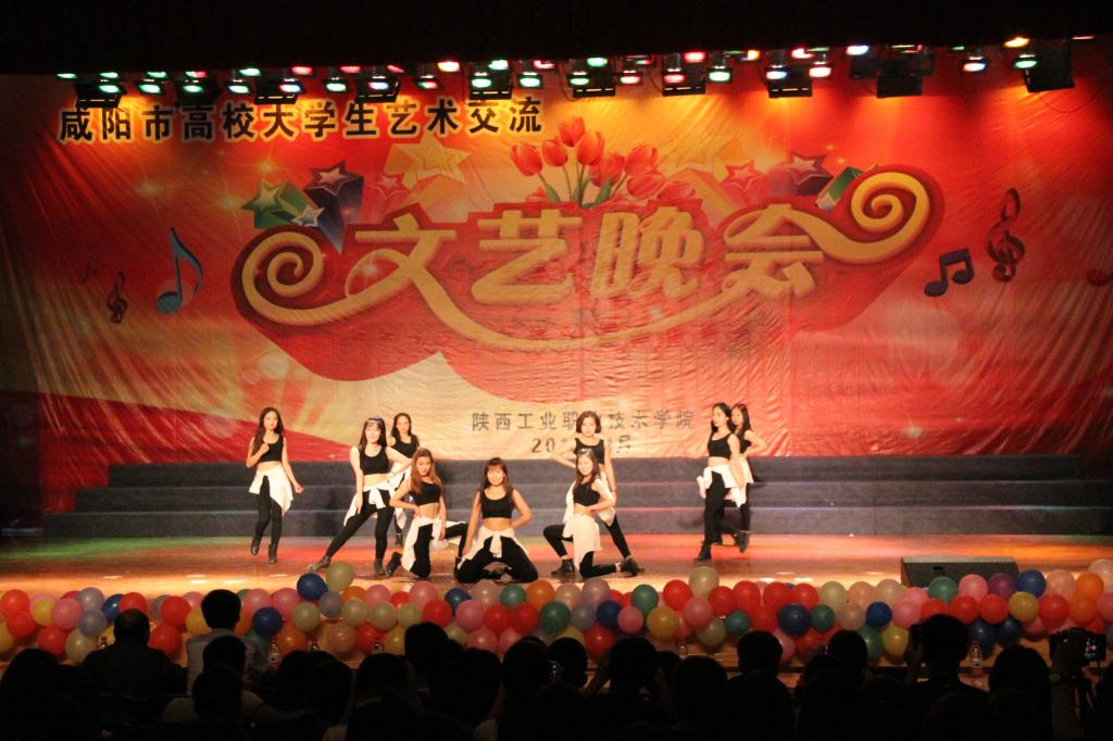 咸阳市高校大学生艺术团艺术交流文艺晚会在乐游棋牌举行