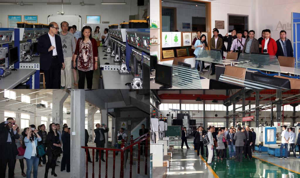 调研团一行实地考察乐游棋牌实训中心