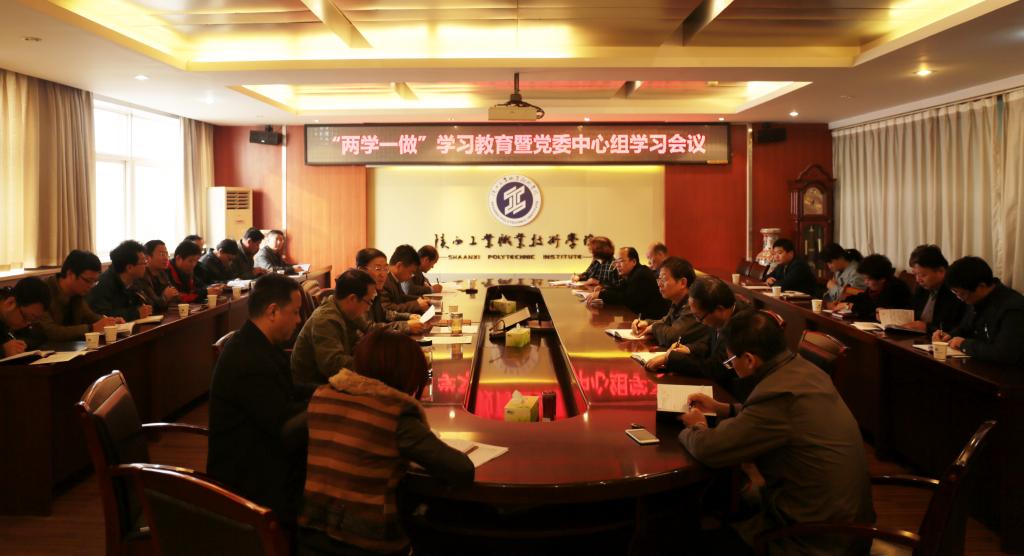 党委中心组集体学习贯彻党的十八届六中全会精神