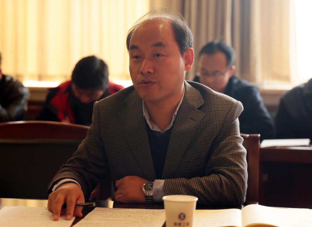 副院长梅创社发言